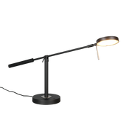 Lámpara de sobremesa Trio Monza LED negro mate 52cm 523310932