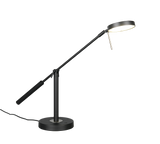 Lámpara de sobremesa Trio Monza LED negro mate 52cm 523310932