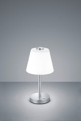 Lámpara de sobremesa Trio Emerald LED cromo táctil 3000K 525490106
