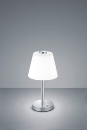 Lámpara de sobremesa Trio Emerald LED cromo táctil 3000K 525490106