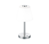 Lámpara de sobremesa Trio Emerald LED níquel mate táctil 3000K 5
