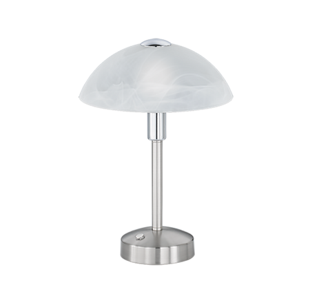 Lámpara de sobremesa Trio Donna LED táctil 3000K níquel mate — ref. 525790107 (2)