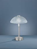 Lámpara de sobremesa Trio Donna LED táctil 3000K níquel mate — ref. 525790107 (1)