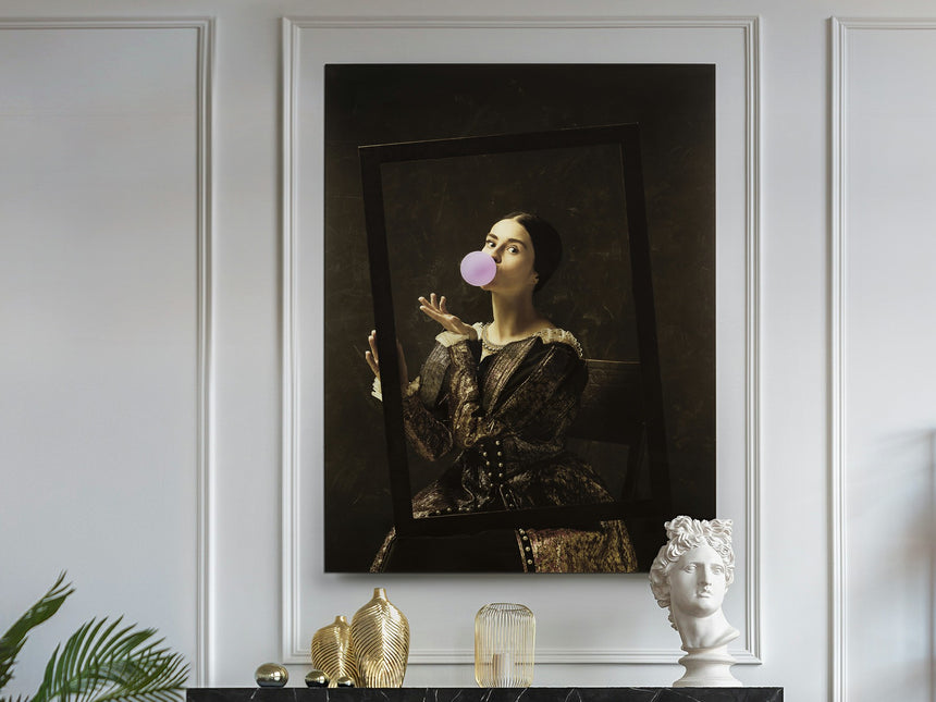 Cuadro fotografía impresa Schuller Bubble Gum 100x130cm 529600