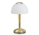Lámpara de sobremesa Trio Ventura LED brass polished táctil 3000K 5