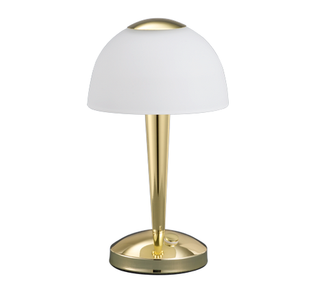 Lámpara de sobremesa Trio Ventura LED táctil 3000K latón pulido — ref. 529990103 (3)