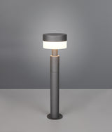 Baliza de exterior Trio Mackenzie LED antracita 3000K regulable IP54 50cm 530561