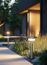 Baliza de exterior Trio Mackenzie LED antracita 3000K regulable IP54 50cm 530561