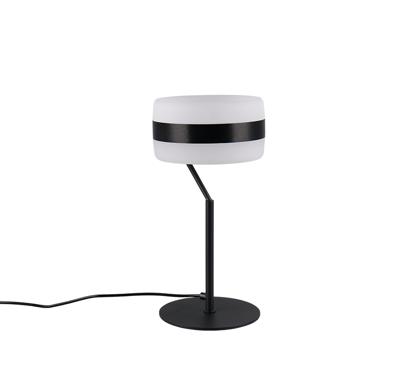 Lámpara de sobremesa Trio Dios LED negro mate 531410132