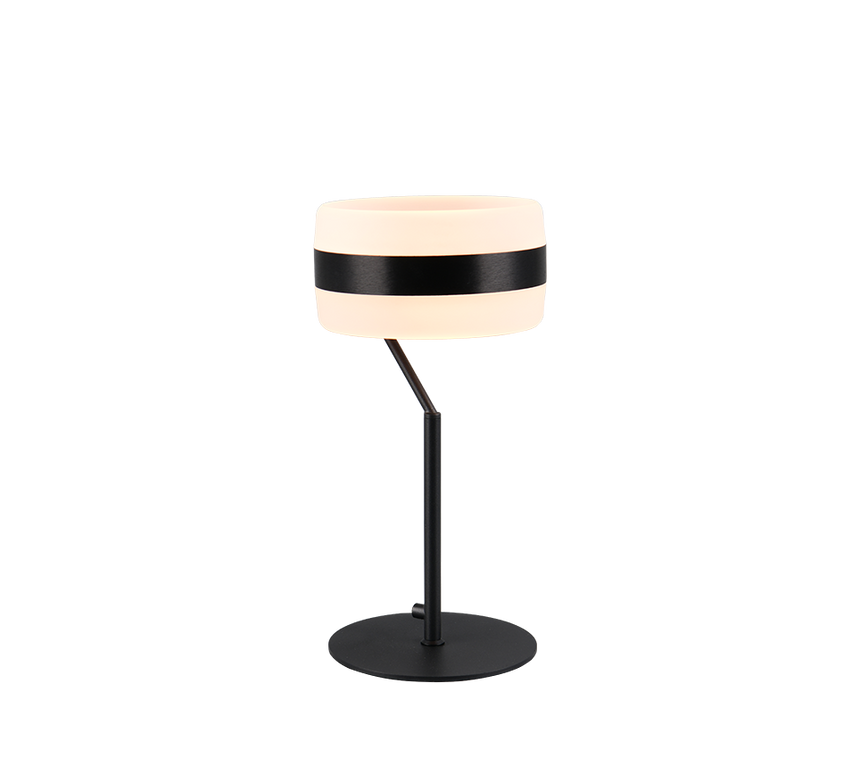 Lámpara de sobremesa Trio Dios LED negro mate 531410132