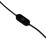Lámpara de sobremesa Trio Flynt LED cromo 35cm 531610106