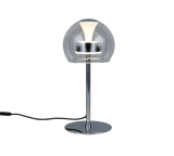 Lámpara de sobremesa Trio Flynt LED cromo 35cm 531610106