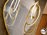 Schuller NEXO Lámpara de techo colgante 3 luces oro 532464
