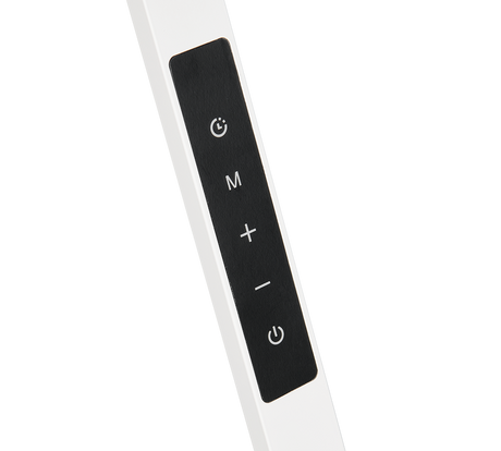 Plafón de techo Trio Servo LED blanco mate 18cm 535810131