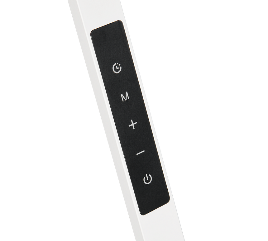 Plafón de techo Trio Servo LED blanco mate 18cm 535810131
