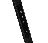 Plafón de techo Trio Servo LED negro mate 18cm 535810132