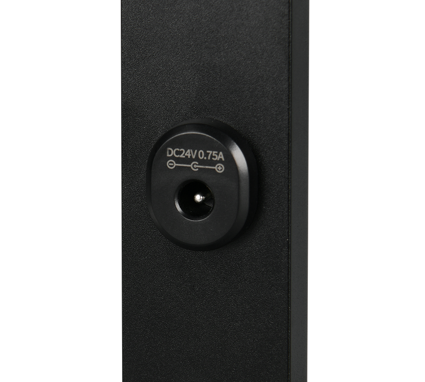 Plafón de techo Trio Servo LED negro mate 18cm 535810132