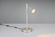 Lámpara de sobremesa Trio Romeo LED níquel mate 40cm 537010107