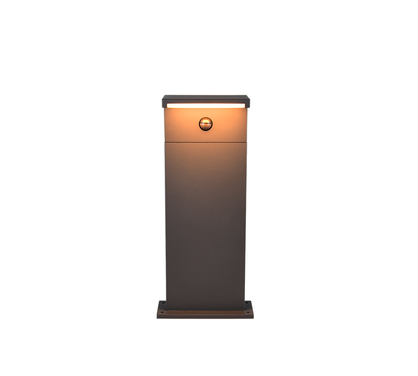 Baliza de exterior Trio Ravi LED antracita IP54 50cm 538669142