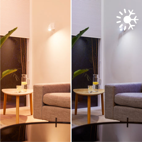 Bombilla LED Dicroica Philips White and color ambiance regulable PAR16 50W GU10 400lm 296800 - imagen 5