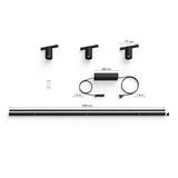 Philips Hue White and Color Ambiance Aplique de pared Perifo negro RGBW 5W 510lm 40784800