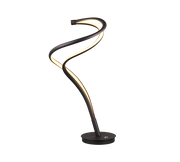 Lámpara de sobremesa Trio Nala LED negro mate 56cm 544310132