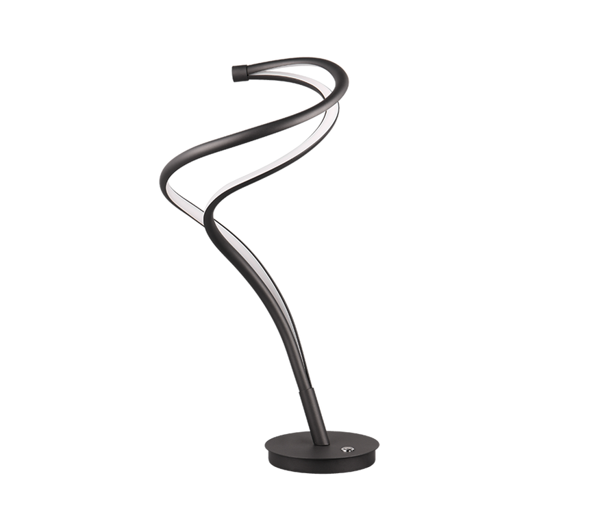 Lámpara de sobremesa Trio Nala LED negro mate 56cm 544310132 - vista 4