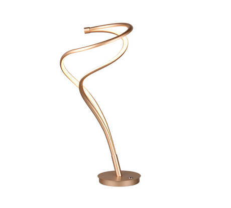 Lámpara de sobremesa Trio Nala LED dorado 56cm 544310179