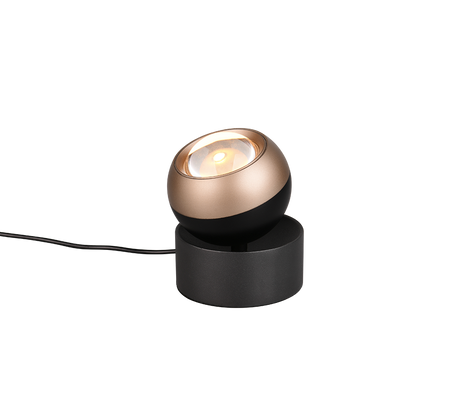 Lámpara de sobremesa Orbit Trio negro mate 544410132