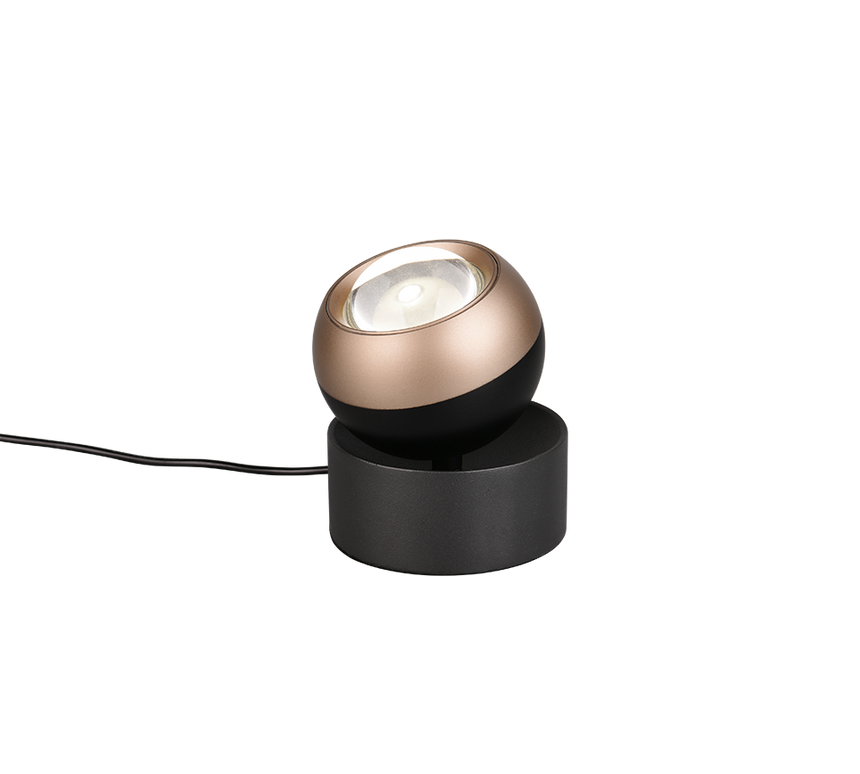 Lámpara de sobremesa Orbit Trio negro mate 544410132 - vista 3