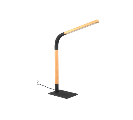 Flexo de sobremesa Trio Norris LED negro mate táctil 3000K 545210132