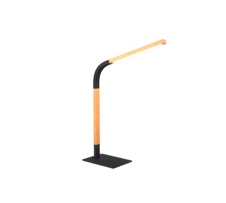 Flexo de sobremesa Trio Norris LED negro mate táctil 3000K 545210132