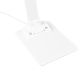 Lámpara de sobremesa Trio Travis LED blanco mate táctil 71,9cm 545310131