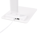 Lámpara de sobremesa Trio Travis LED blanco mate táctil 71,9cm 545310131