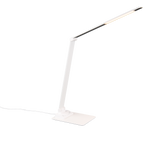 Lámpara de sobremesa Trio Travis LED blanco mate táctil 71,9cm 545310131