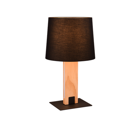 Lámpara de sobremesa Trio Rahul LED negro mate táctil 2700K 50cm 547610232