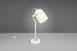 Lámpara de sobremesa Trio Mixa LED blanco mate 2700K 45cm 548200131