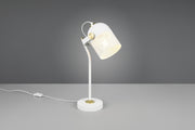 Lámpara de sobremesa Trio Mixa blanco mate 45cm 548200131