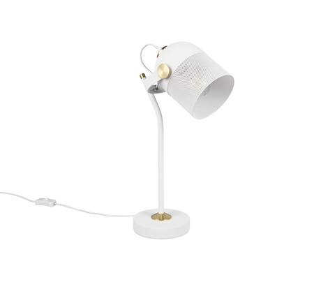 Lámpara de sobremesa Trio Mixa LED blanco mate 2700K 45cm 548200131