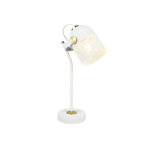 Lámpara de sobremesa Trio Mixa LED blanco mate 2700K 45cm 548200131