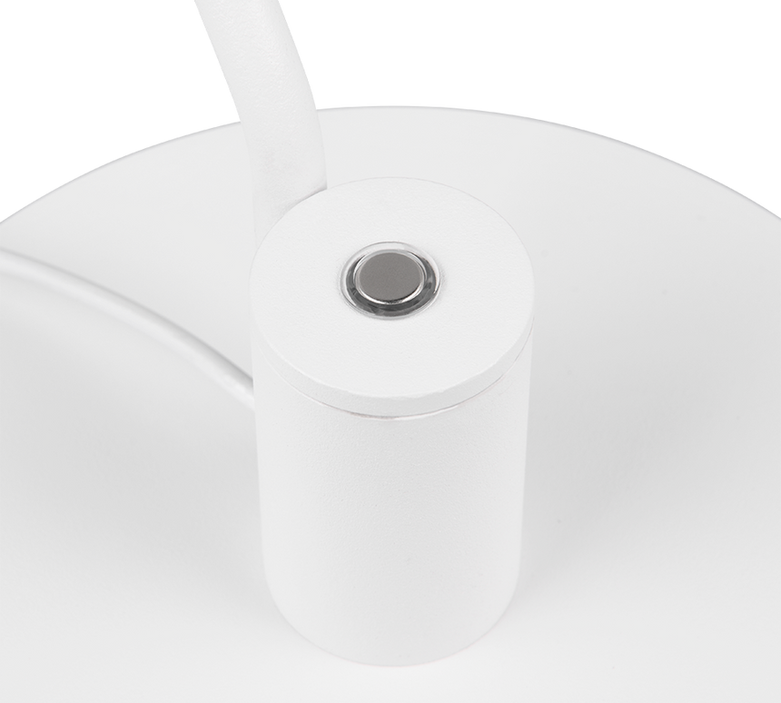 Lámpara de sobremesa Trio Manduro LED blanco mate táctil 64cm 549010131