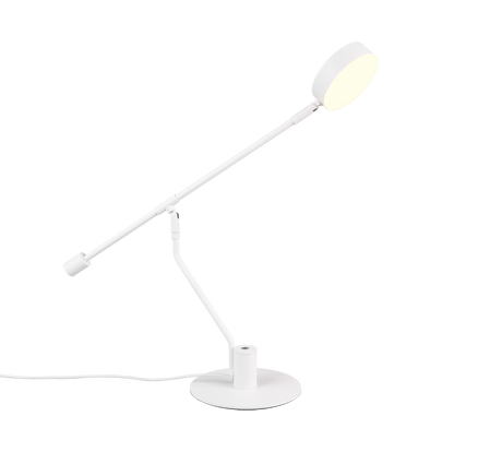 Lámpara de sobremesa Trio Manduro LED blanco mate táctil 64cm 549010131