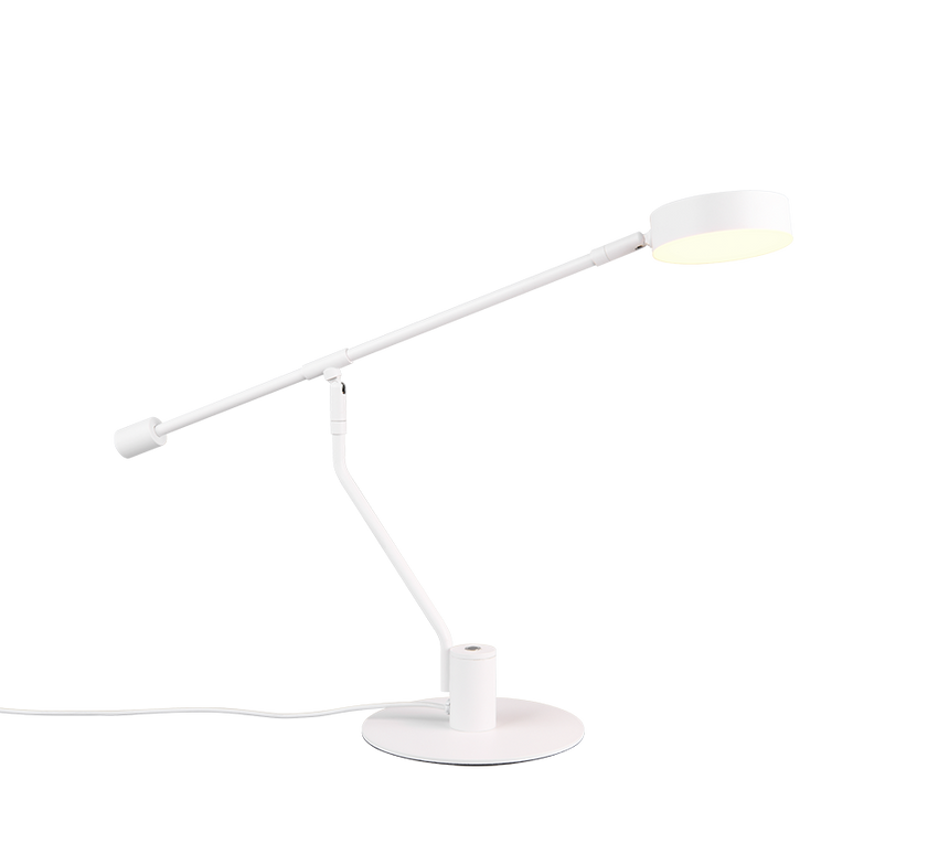 Lámpara de sobremesa Trio Manduro LED blanco mate táctil 64cm 549010131