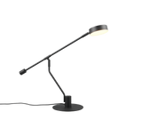 Lámpara de sobremesa Trio Manduro LED negro mate táctil 64cm 549010132
