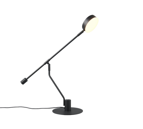 Lámpara de sobremesa Trio Manduro LED negro mate táctil 64cm 549010132