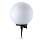 LedsC4 Baliza Chillout Cisne Surface Ø40cm E27 15 blanco opal 55-9156-M1-M1