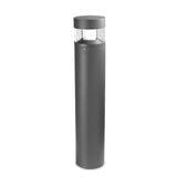 LedsC4 Baliza Newton E27 15 gris urbano 55-9504-Z5-M2