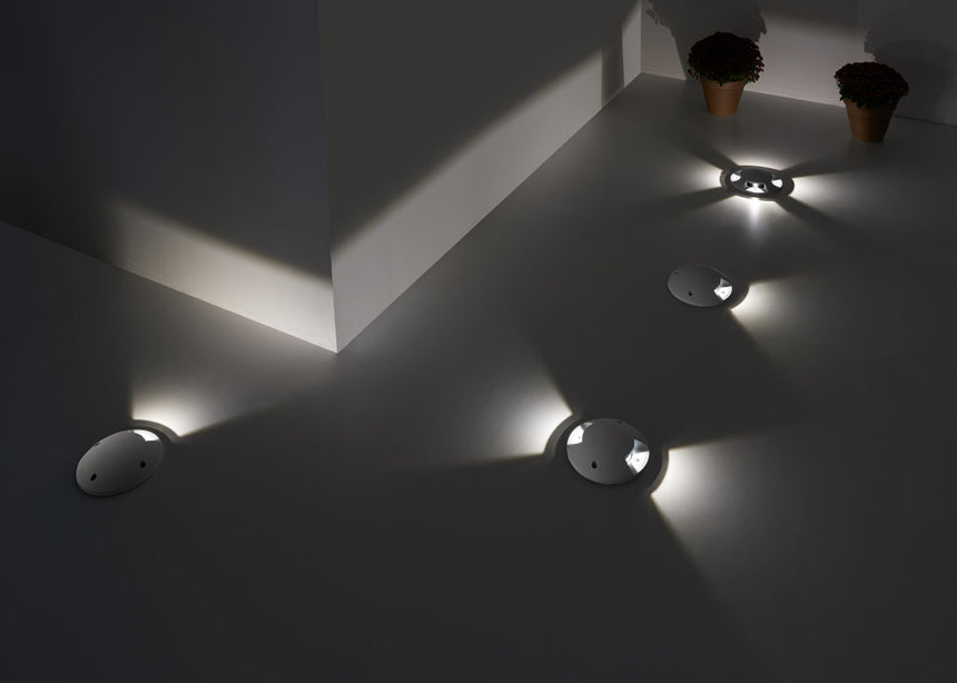 LedsC4 Baliza Xena 2 Side LED 5 blanco neutro gris 55-9946-34-CM