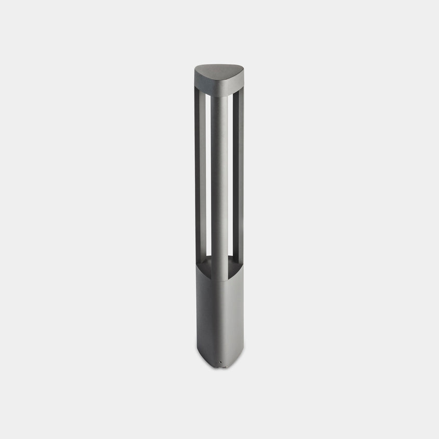 LedsC4 Baliza Helion LED DALI-2 gris urbano 55-E100-Z5-EH