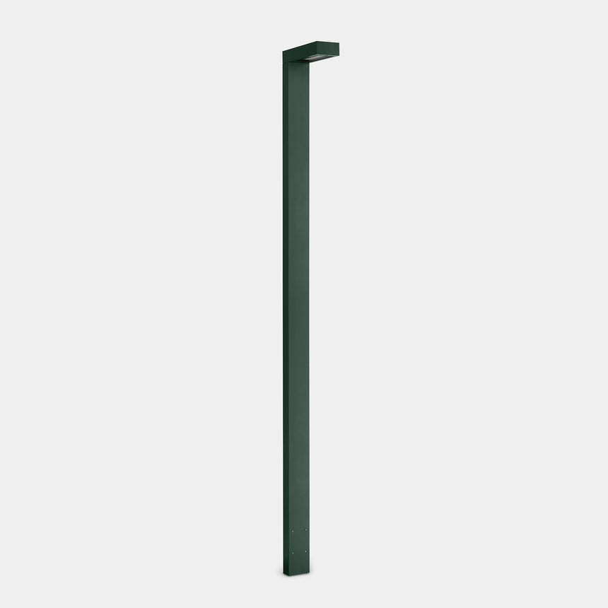 LedsC4 Ele Street Lamp 1 LED Light 26 DALI-2 Fir Green 55-E105-E3-CK